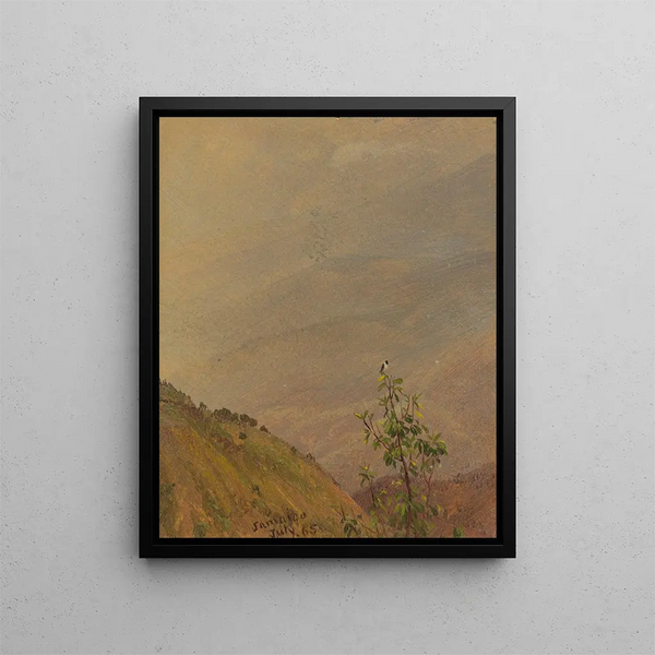 Paesaggio VI - Frederic Edwin Church — quadro incorniciato alla parete