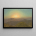 Morgendliche Landschaft - Frederic Edwin Church — gerahmtes Bild an der Wand