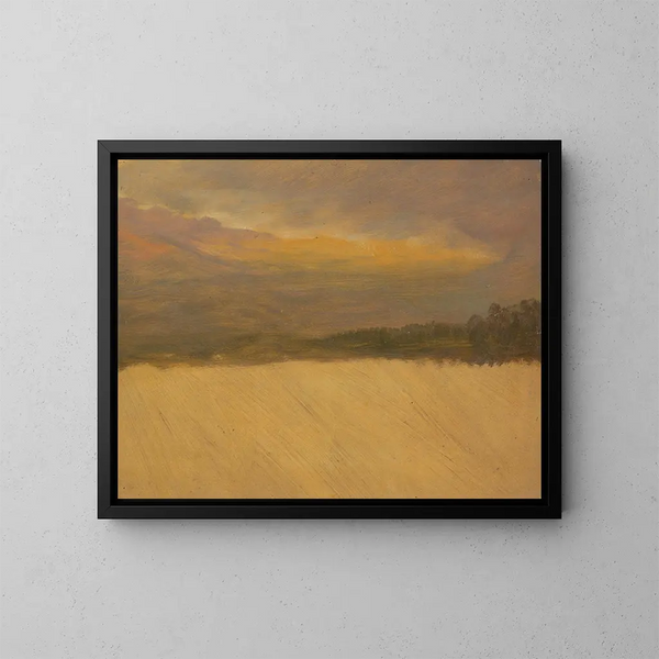 Paesaggio montano - Frederic Edwin Church — quadro incorniciato alla parete