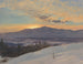 Tramonto sulla valle dell'Hudson in inverno - Frederic Edwin Church — vista dell’opera