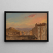View of Rome - Frederic Edwin Church — framed artwork on a wall