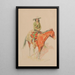 Vieux Ramon - Frederic Remington — quadro incorniciato alla parete