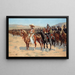 Il Major messicano - Frederic Remington — quadro incorniciato alla parete