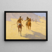 La Parley - Frederic Remington — gerahmtes Bild an der Wand