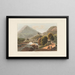 Villa - Frederic Schoberl — gerahmtes Bild an der Wand