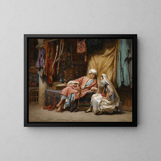 Frederick Arthur Bridgman - In The Souk Tunis.webp