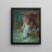 Le Bazar - Frederick Arthur Bridgman — gerahmtes Bild an der Wand