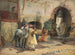 Auf dem Weg zu einem Spaziergang in Constantine, Algerien - Frederick Arthur Bridgman — Ansicht des Kunstwerks