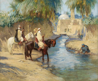 Frederick Arthur Bridgman - Return From The Hunt.webp