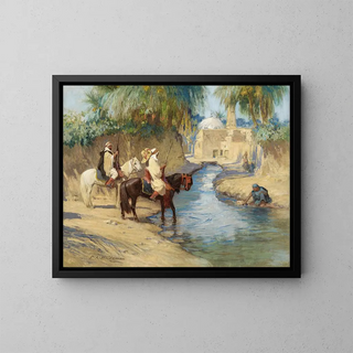 Frederick Arthur Bridgman - Return From The Hunt.webp