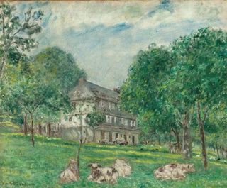 Frederick Carl Frieseke - Cows at Noon.webp