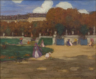 Frederick Carl Frieseke - Luxembourg Gardens Paris.webp