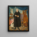 Martin Luther - Frederick Kemmelmeyer — gerahmtes Bild an der Wand