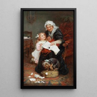 Frederick Morgan - The penitent puppy.webp