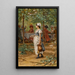 A Gaze Exchanged - Frederik Hendrik Kaemmerer — framed artwork on a wall