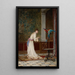 Nourrir l'Ara - Frederik Hendrik Kaemmerer — framed artwork on a wall