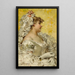 Dame en Blanc - Frederik Hendrik Kaemmerer — framed artwork on a wall