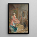 Frederik Hendrik Kaemmerer's Painting "Posant pour son Portrait" — framed artwork on a wall