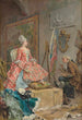 Frederik Hendrik Kaemmerer's Painting "Posant pour son Portrait" — artwork view