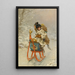 The Sleigh Ride - Frederik Hendrik Kaemmerer — framed artwork on a wall