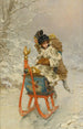 The Sleigh Ride - Frederik Hendrik Kaemmerer — artwork view