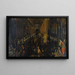 Il banchetto di Balthazar - Frederik van Valckenborch — quadro incorniciato alla parete