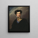 Oskar I. 1799-1859 König von Schweden und Norwegen - Fredric Westin — gerahmtes Bild an der Wand