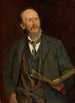 Portrait des Malers Amaldus Nielsen - Fredrik Kolstø — Ansicht des Kunstwerks