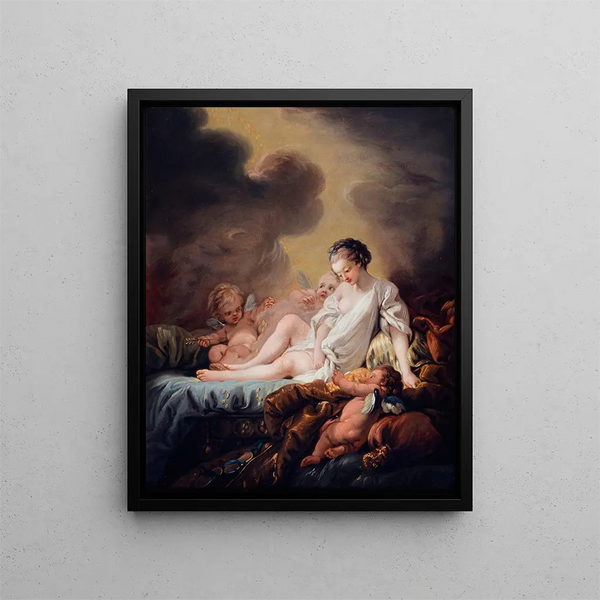 French School - Dana recevant la pluie dor.webp