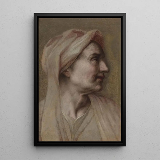 French School - Head of An Old Woman.webp