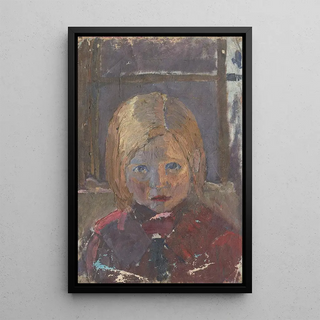 Frida Konstantin - Head Study of a Girl.webp