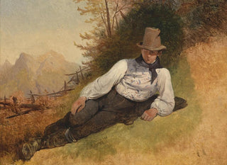Friedrich August Matthias Gauermann - Bauernbursche.webp