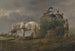 Die Heuwagen - Friedrich August Matthias Gauermann — Ansicht des Kunstwerks