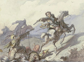 Friedrich Dietz - Attack on knights.webp
