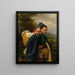 Frau des Harzes mit Kind - Friedrich Eduard Meyerheim — gerahmtes Bild an der Wand