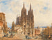 Die Kathedrale von Burgos - Friedrich Eibner — Ansicht des Kunstwerks