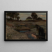 Crepuscolo - Friedrich Fehr — quadro incorniciato alla parete