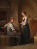 Eine Besuch in der Schmiede - Friedrich Friedländer — Ansicht des Kunstwerks