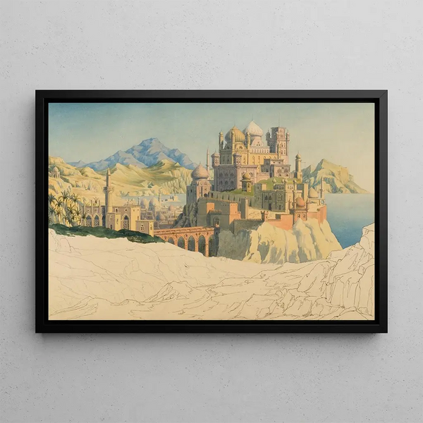 Friedrich Maximilian Hessemer - Vision of an Islamic City.webp