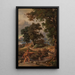 Cycle of the Odyssey 3 - Friedrich Preller the Elder — framed artwork on a wall
