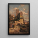 Cycle of the Odyssey 4 - Friedrich Preller the Elder — framed artwork on a wall