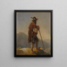 Vu - Friedrich Voltz — framed artwork on a wall