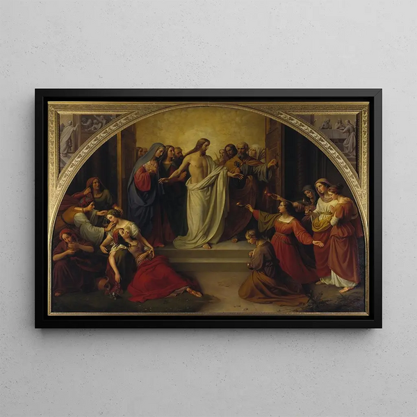 Friedrich Wilhelm Schadow - The parable of the wise and foolish virgins.webp
