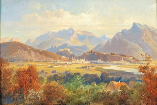 Friedrich Zeller - View of Salzburg.webp