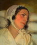Antonie Amerling an ihrem Krankenbett, Ehefrau des Künstlers - Friedrich von Amerling — Ansicht des Kunstwerks
