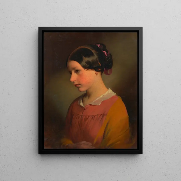 Friedrich von Amerling - Ludmilla Amerling Tochter des Knstlers als Kind.webp