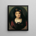 Rosalia Hermann - Friedrich von Amerling — gerahmtes Bild an der Wand