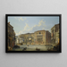 Le Palazzo Foscari sul Grande Canale a Venezia - Friedrich von Nerly — quadro incorniciato alla parete