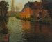 Eine Aussicht auf den Fluss La Varenne - Frits Thaulow — Ansicht des Kunstwerks