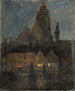 Serata a Dieppe - Frits Thaulow — vista dell’opera